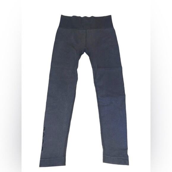 SOUL by SOULCYCLE Miner Multi Rib Seamless Tights Gray Size Medium - Picture 4 of 10